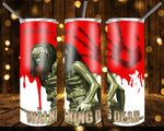 New! Designs 20 Oz Tumbler The walking dead 384