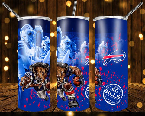 New! Designs 20 Oz Tumbler Bills 392