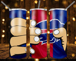 New! Designs 20 Oz Tumbler Bills 392