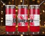 New! Designs 20 Oz Tumbler Nebraska 388