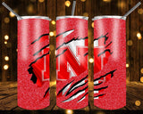 New! Designs 20 Oz Tumbler Nebraska 388