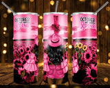 New! Designs 20 Oz Tumblers October Pink 403