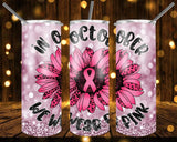 New! Designs 20 Oz Tumblers October Pink 403