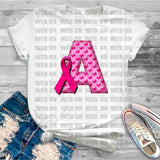 New! Designs Alphabet October Pink 0026