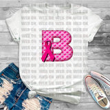 New! Designs Alphabet October Pink 0026