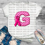 New! Designs Alphabet October Pink 0026