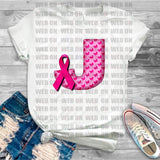 New! Designs Alphabet October Pink 0026