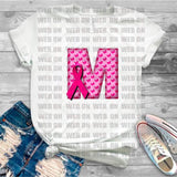 New! Designs Alphabet October Pink 0026