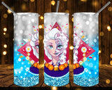 New! Designs 20 Oz Tumblers Princesses Glitter 410