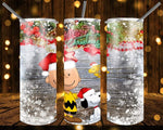 New! Designs 20 Oz Tumbler Merry Christmas-395