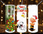 New! Designs 20 Oz Tumbler Merry Christmas-395