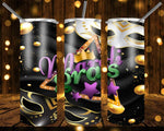 New! Designs 20 Oz Tumblers Mardi Gras 475