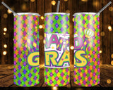 New! Designs 20 Oz Tumblers Mardi Gras 475