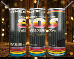 New! Designs 20 Oz Tumblers 80's 90's 490