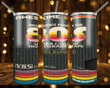 New! Designs 20 Oz Tumblers 80's 90's 490