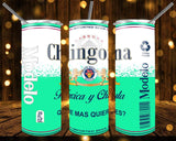 New! Designs 20 Oz Tumbler Chingona and Chingon 514