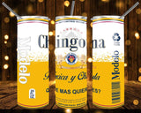 New! Designs 20 Oz Tumbler Chingona and Chingon 514