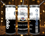 New! Designs 20 Oz Tumbler Chingona and Chingon 514