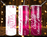 New! Designs 20 Oz Tumbler Chingon and Chingona 561