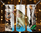 New! Designs 20 Oz Tumblers Fishing 590