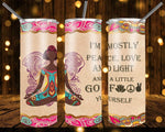 New! Designs 20 Oz Tumblers yoga 598