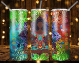 New! Designs 20 Oz Tumblers yoga 598