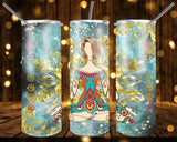 New! Designs 20 Oz Tumblers yoga 598