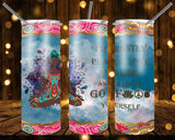 New! Designs 20 Oz Tumblers yoga 598