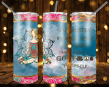 New! Designs 20 Oz Tumblers yoga 598