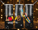 New! Designs 20 Oz Tumblers Teacher 607