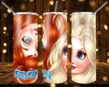 New! Designs 20 Oz Tumblers Princesses 609