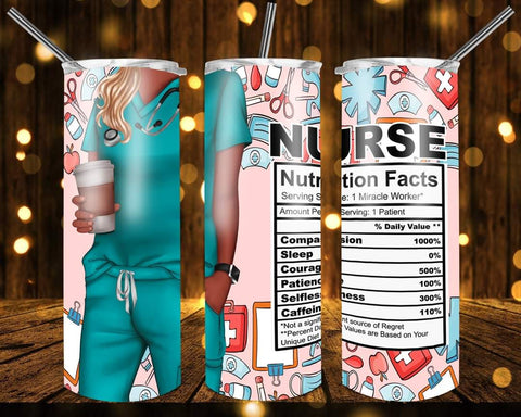 New! Designs 20 Oz Tumblers Nurse 611
