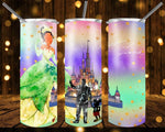 New! Designs 20 Oz Tumblers Princesses and their autographs 615