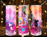 New! Designs 20 Oz Tumblers Watercolor cartoon 616