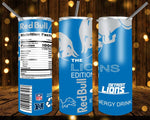 New! Designs 20 Oz Tumblers Energy Drink Football 645