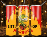 New! Designs 20 Oz Tumblers Little Shop & Horrors 649