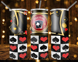 New! Designs 20 Oz Tumbler Poker 655