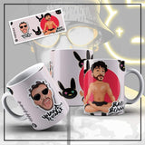 New! Designs Mugs Bad Bunny 01