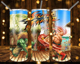 New! Designs 20 Oz Tumbler Street Fighter 689