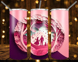 New! Designs 20 Oz Tumblers Valentine's Day 3D 708