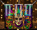 New! Designs 20 Oz Tumblers Mardi Gras -02-718