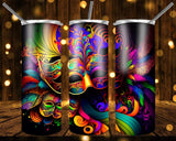 New! Designs 20 Oz Tumblers Mardi Gras -02-718