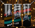 New! Designs 20 Oz Tumbler Star Trek 737