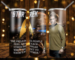 New! Designs 20 Oz Tumbler Star Trek 737