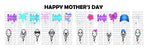 New! Designs 20 Oz Tumblers Happy Mother's Day 763