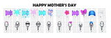 New! Designs 20 Oz Tumblers Happy Mother's Day 763