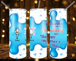 New! Designs 20 Oz Tumblers Happy Mother's Day 763