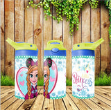 New! Designs 12 Oz Tumbler Flip Top Little Princess 19