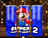 New! Designs 20 Oz Tumblers Super-Mario-02- 771