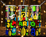 New! Designs 20 Oz Tumblers Super-Mario-02- 771